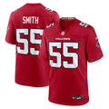 Atlanta Falcons Za'Darius Smith Nike Red Team Game Jersey product image 1, provided for visual reference and product detail