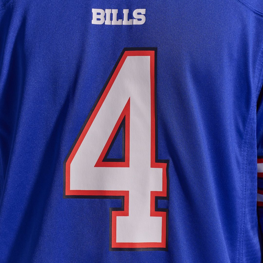 Buffalo Bills James Cook III Nike Royal Team Game Jersey product image 23, provided for visual reference and product detail