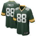 Green Bay Packers Jermichael Finley Nike Green Game Retired Player Jersey product image 1, provided for visual reference and