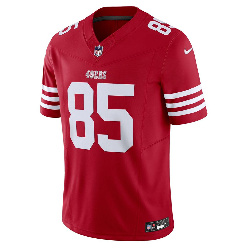 San Francisco 49ers George Kittle Nike Scarlet Vapor F.U.S.E. Limited Jersey product image 2, provided for visual reference