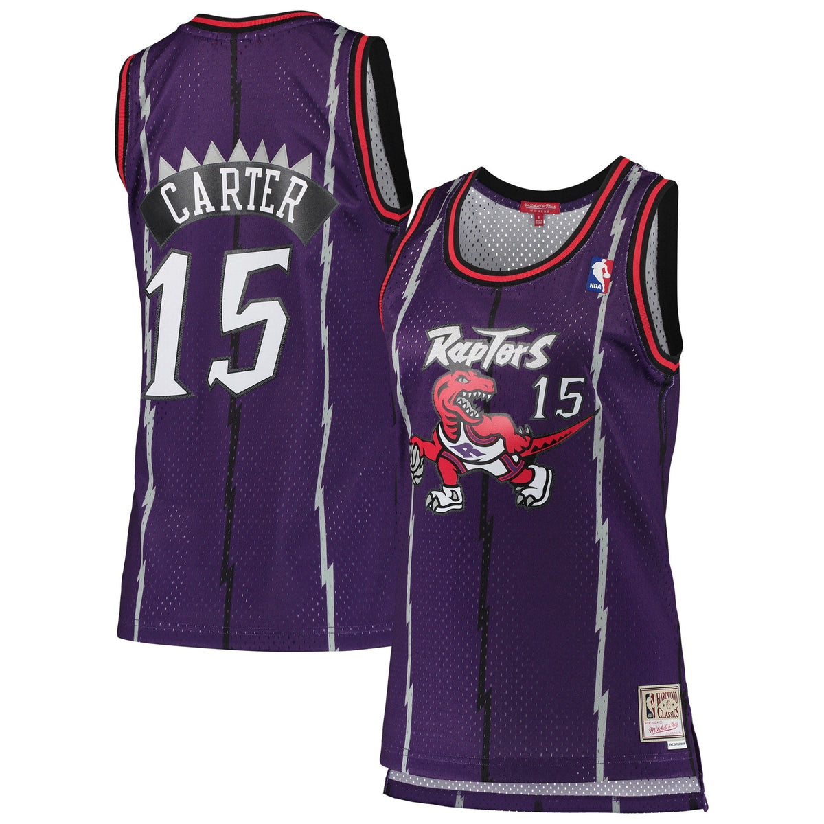 Women's Mitchell & Ness Vince Carter Purple Toronto Raptors product image 1