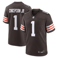 Cleveland Browns KC Concepcion Jr. Nike Brown Team Game Jersey product image 1, provided for visual reference and product