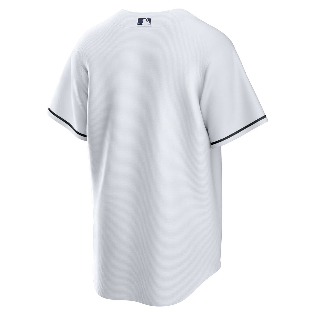 Tampa Bay Rays Nike White Home Replica Team Jersey product image 3, provided for visual reference and product detail review