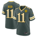 Green Bay Packers Jayden Reed Nike Green 2026 Rivalries Collection Game Jersey product image 1, provided for visual