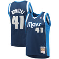 Mitchell & Ness Dirk Nowitzki Navy Dallas Mavericks 2011/12 Hardwood Classics Swingman Jersey product image 1, provided for