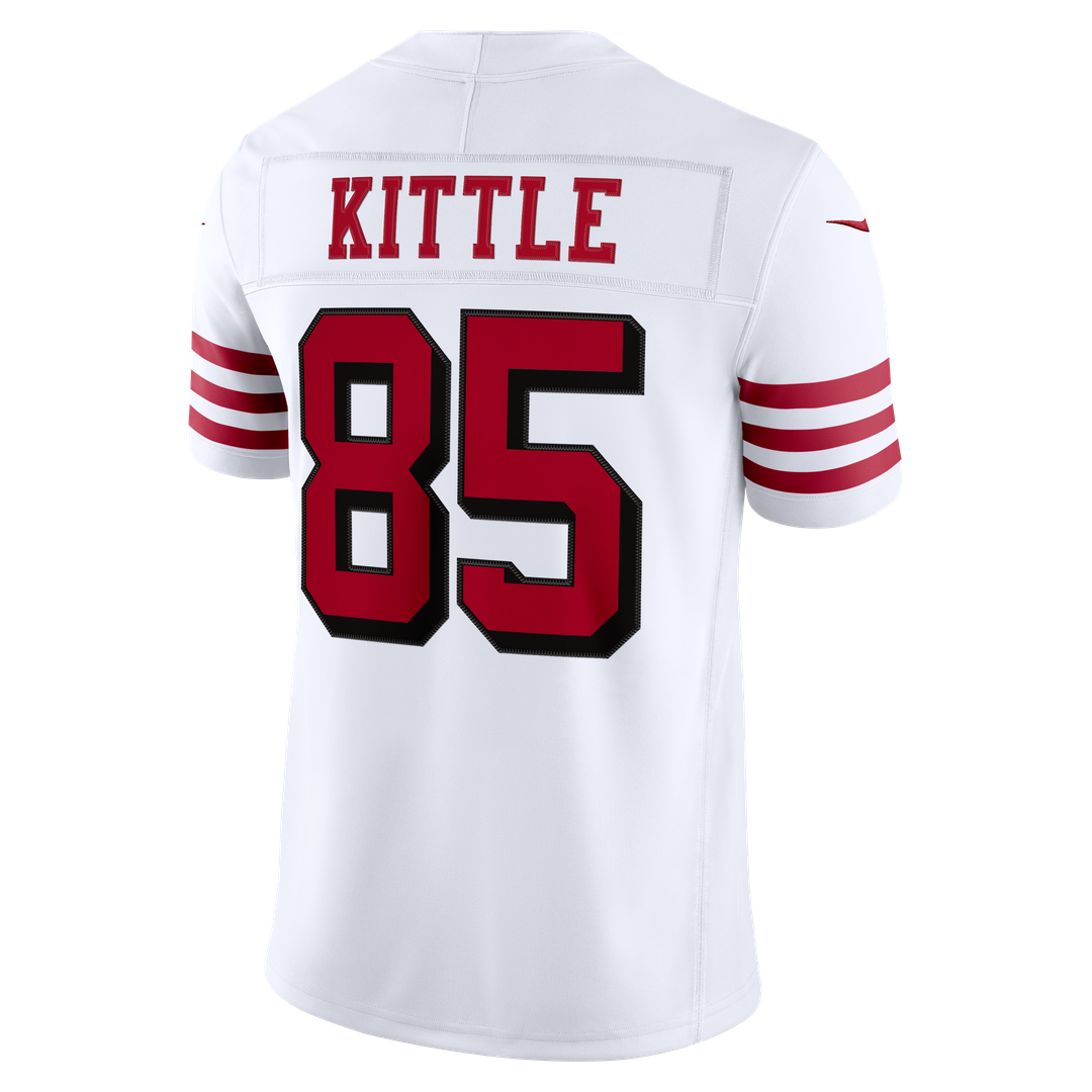 San Francisco 49ers George Kittle Nike Scarlet Team Vapor F.U.S.E. Stitched Limited Jersey product image 9, provided for