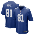 New York Giants Jalin Hyatt Nike Royal Team Game Jersey product image 1, provided for visual reference and product detail