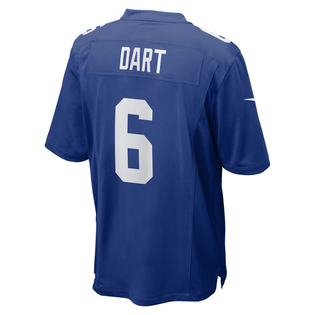 New York Giants Jaxson Dart Nike Royal Team Game Jersey product image 20, provided for visual reference and product detail