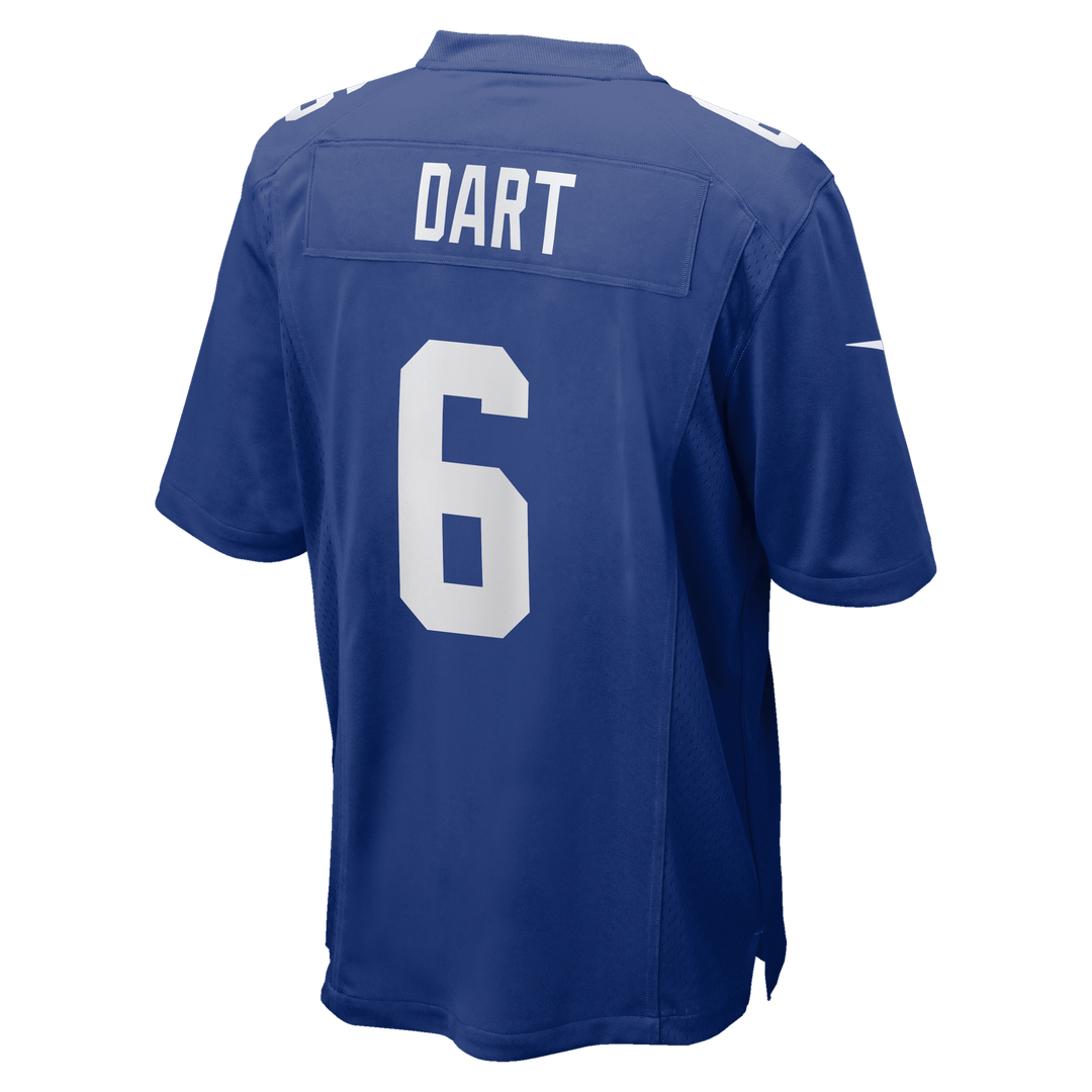 New York Giants Jaxson Dart Nike Royal Team Game Jersey product image 20, provided for visual reference and product detail