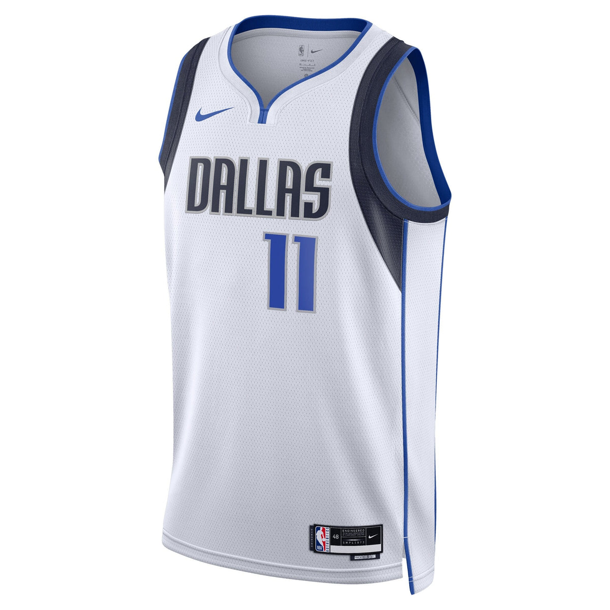 Dallas Mavericks Nike Association Edition Swingman Jersey - White - Kyrie Irving - Unisex product image 3, provided for