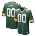 Green Bay Packers Brandon Cisse Nike Green Game Jersey product image 1, provided for visual reference and product detail