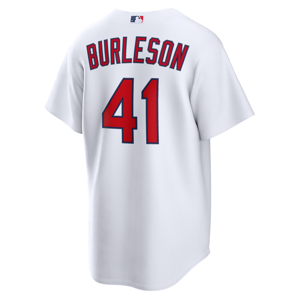 St. Louis Cardinals Alec Burleson Nike White Home Replica Jersey product image 3, provided for visual reference and product