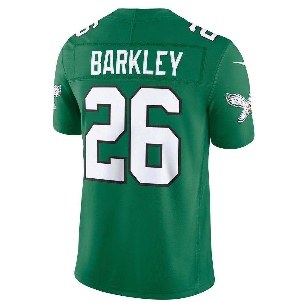 Philadelphia Eagles Saquon Barkley Nike Black Alternate Vapor F.U.S.E. Stitched Limited Jersey product image 9, provided for