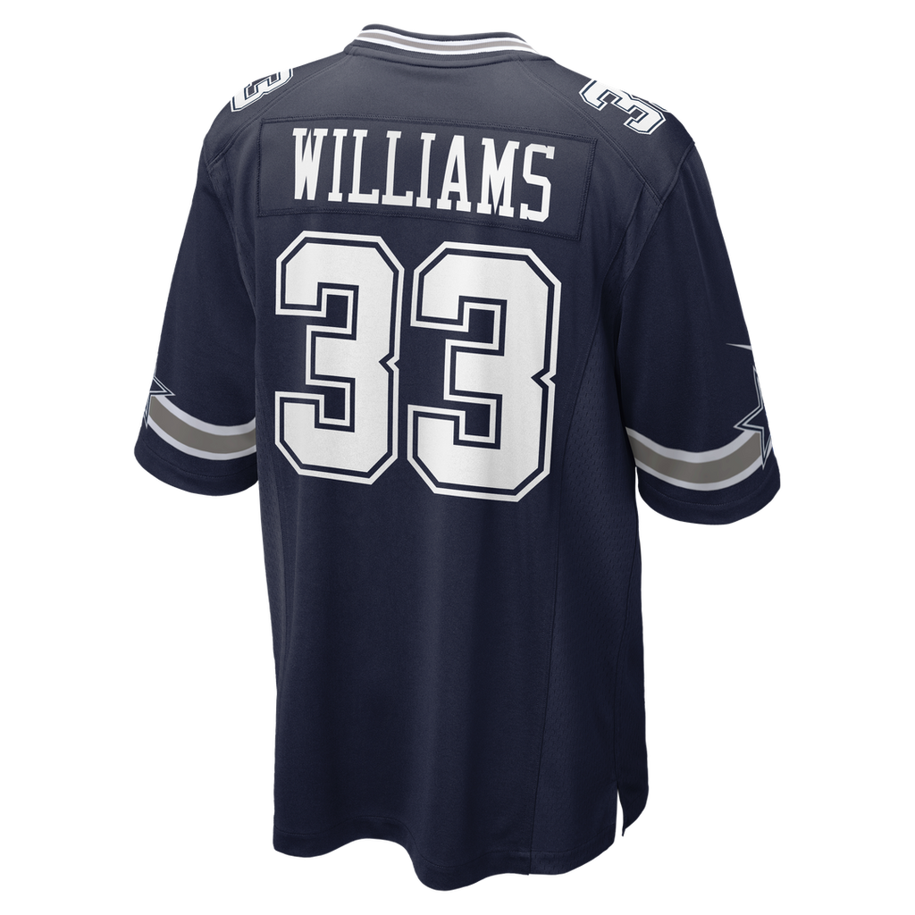Dallas Cowboys Javonte Williams Nike White Alternate Game Jersey product image 9, provided for visual reference and product