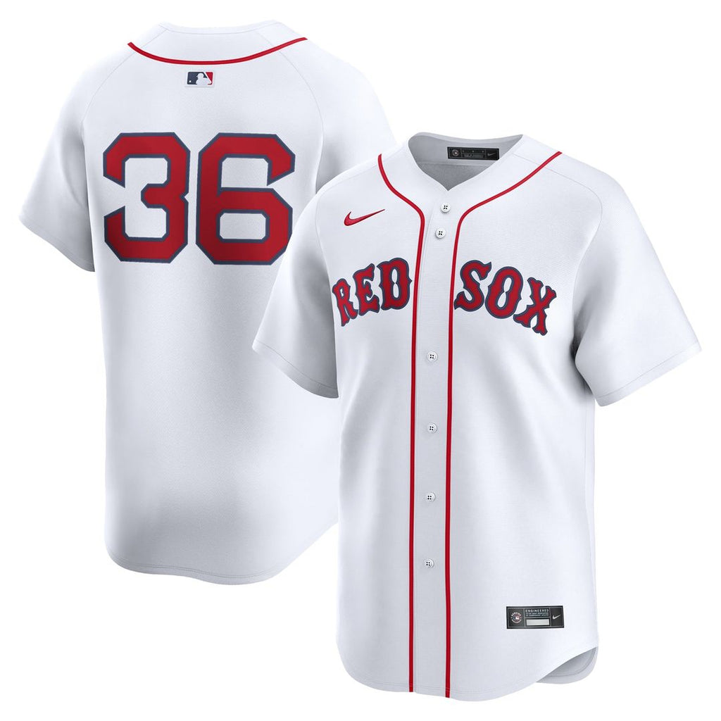 Boston Red Sox Triston Casas Nike White Home Limited Player Jersey product image 1, provided for visual reference and