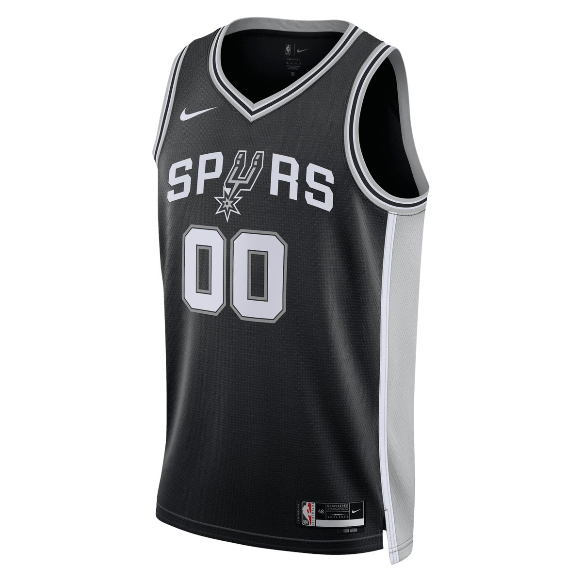 San Antonio Spurs Nike Icon Swingman Jersey - Custom - Unisex product image 2, provided for visual reference and product