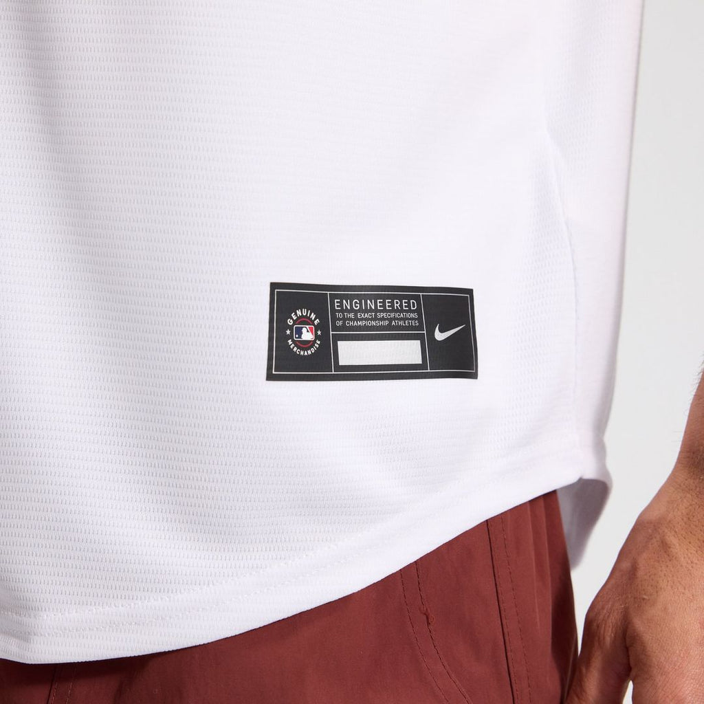 Texas Rangers Nike White Home Replica Team Jersey product image 7, provided for visual reference and product detail review
