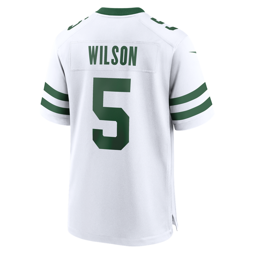 New York Jets Garrett Wilson Nike Legacy White Game Jersey product image 20, provided for visual reference and product