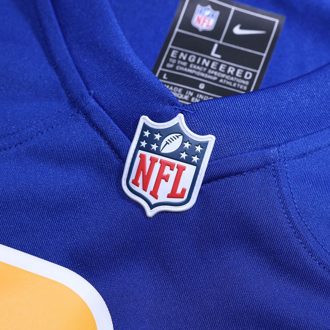 Los Angeles Chargers Nike Royal Alternate Custom Game Jersey product image 4, provided for visual reference and product