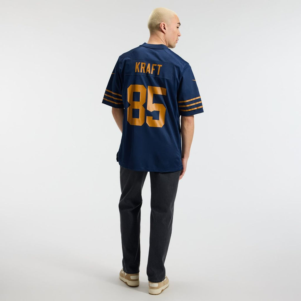 Green Bay Packers Tucker Kraft Nike Navy Alternate Game Jersey product image 18, provided for visual reference and product