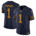 Green Bay Packers Micah Parsons Nike Navy Alternate Vapor F.U.S.E. Stitched Limited Jersey product image 1, provided for