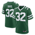 New York Jets Isaiah Davis Nike Legacy Green Team Game Jersey product image 1, provided for visual reference and product