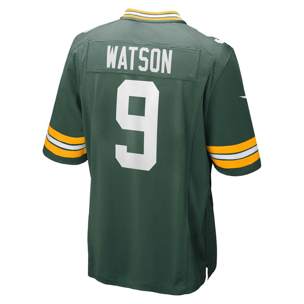 Green Bay Packers Christian Watson Nike Green Game Jersey product image 3, provided for visual reference and product detail