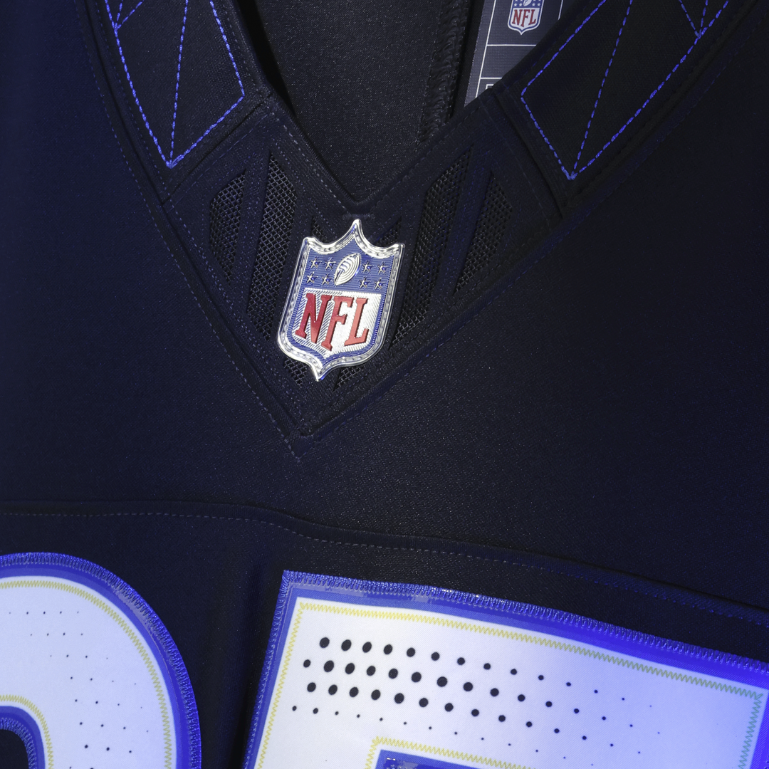 Los Angeles Rams Puka Nacua Nike Dark Blue Rivalries Collection Stitched Limited Jersey product image 11, provided for