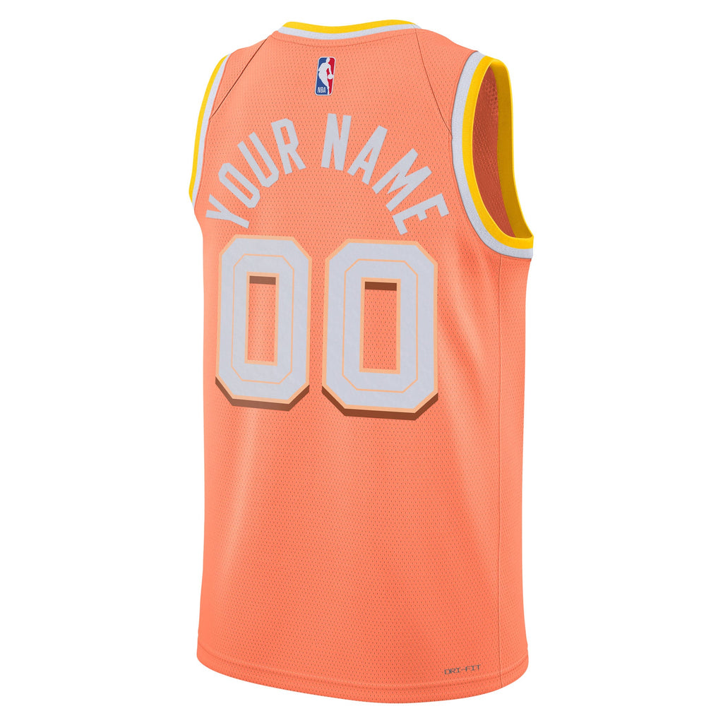 Nike Cleveland Cavaliers 2025/26 City Edition Swingman Jersey - Custom - Unisex product image 4, provided for visual