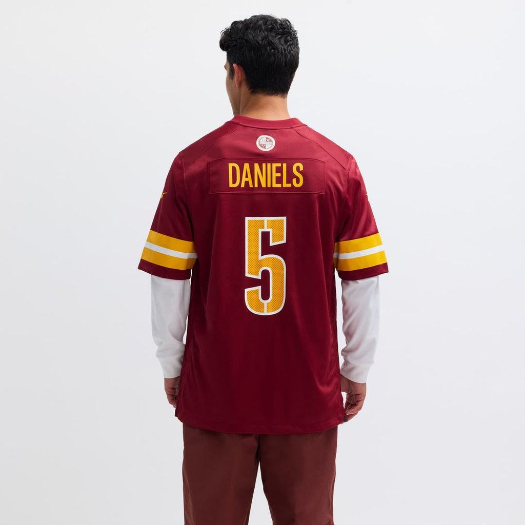 Washington Commanders Jayden Daniels Nike Burgundy Player Game Jersey product image 5, provided for visual reference and