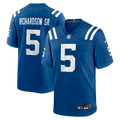 Indianapolis Colts Anthony Richardson Sr. Nike Royal Team Game Jersey product image 1, provided for visual reference and