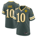 Green Bay Packers Jordan Love Nike Green 2026 Rivalries Collection Game Jersey product image 1, provided for visual