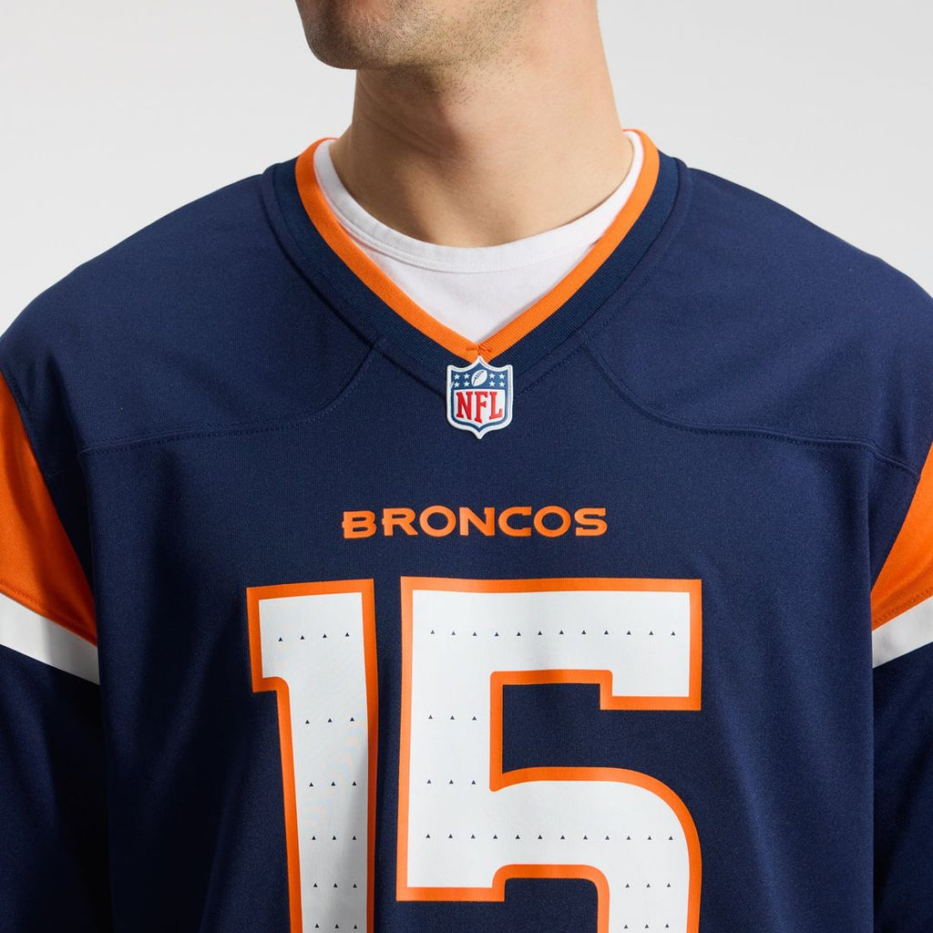 Denver Broncos Nik Bonitto Nike Orange Team Game Jersey product image 25, provided for visual reference and product detail
