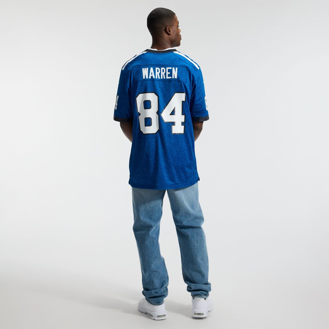 Indianapolis Colts Tyler Warren Nike Heather Royal Alternate 2 Indiana Nights Game Jersey product image 5, provided for