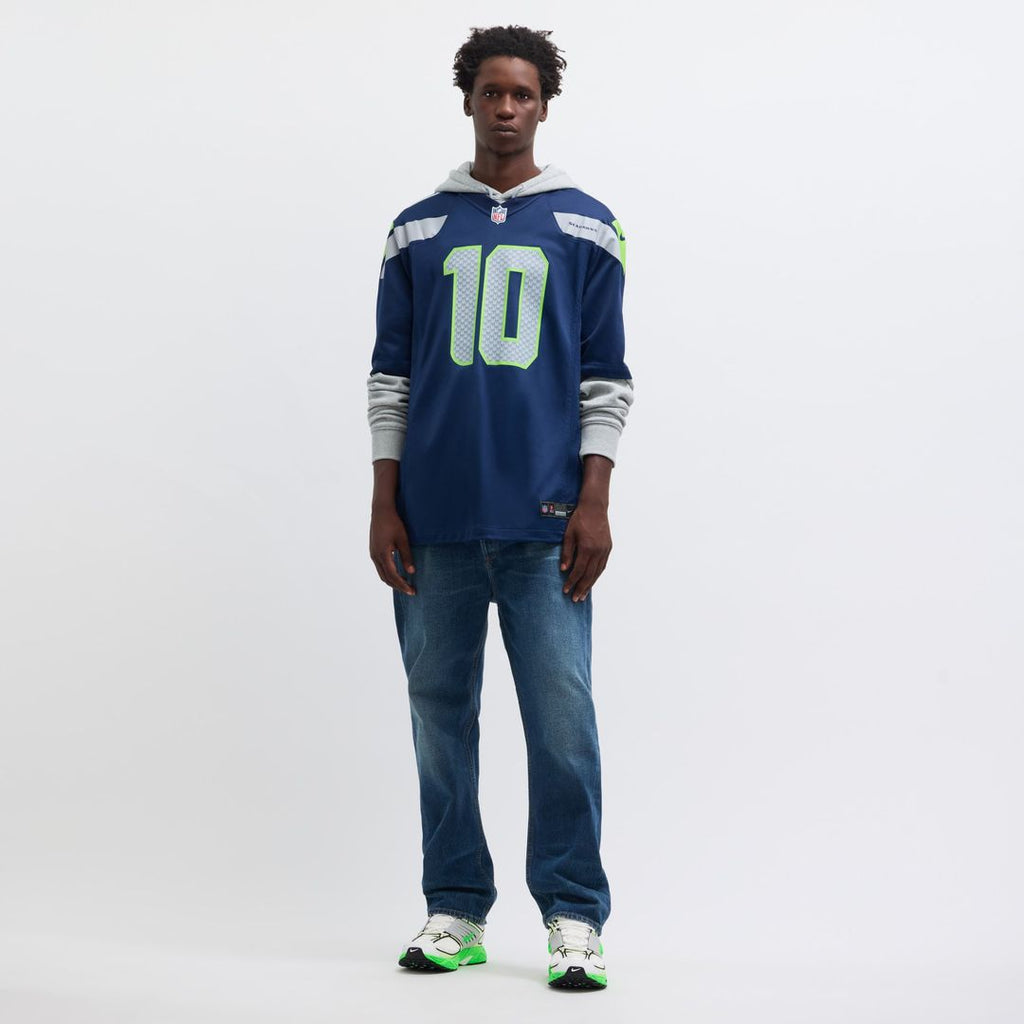 Seattle Seahawks Cooper Kupp Nike College Navy Team Game Jersey product image 6, provided for visual reference and product
