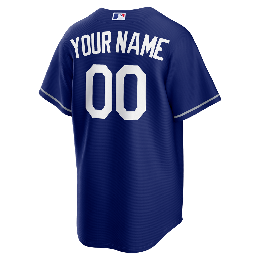 Los Angeles Dodgers Nike White Home Replica Custom Jersey product image 9, provided for visual reference and product detail