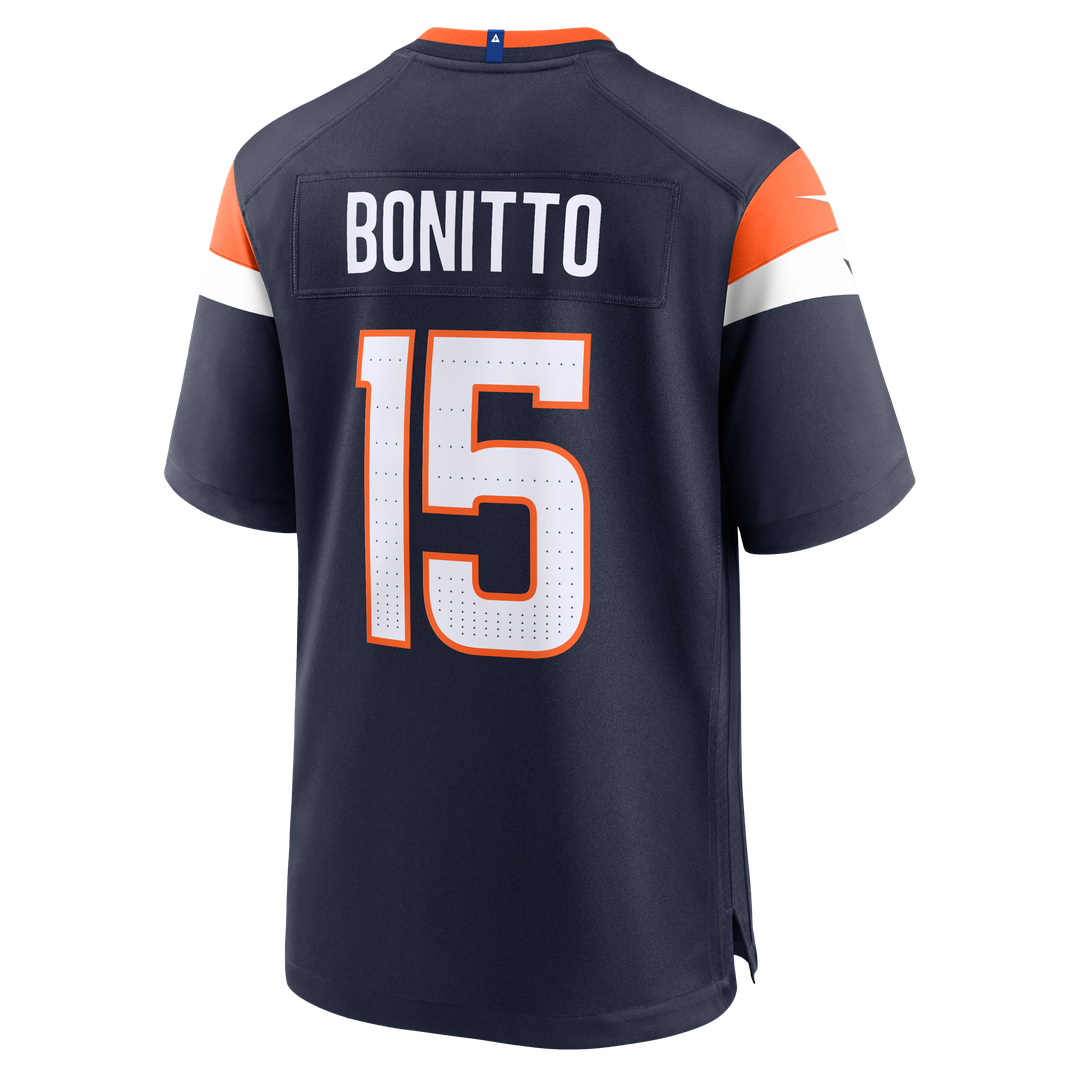 Denver Broncos Nik Bonitto Nike Navy Alternate Game Jersey product image 20, provided for visual reference and product