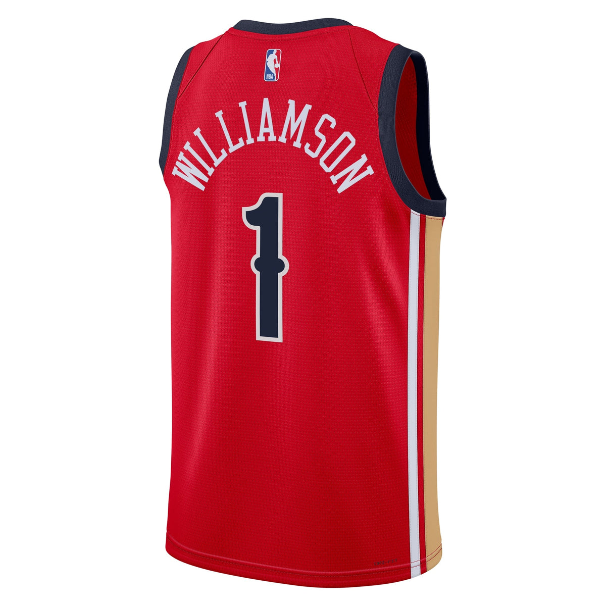 New Orleans Pelicans Jordan Brand Statement Edition Swingman Jersey - Red - Zion Williamson - Unisex product image 4,