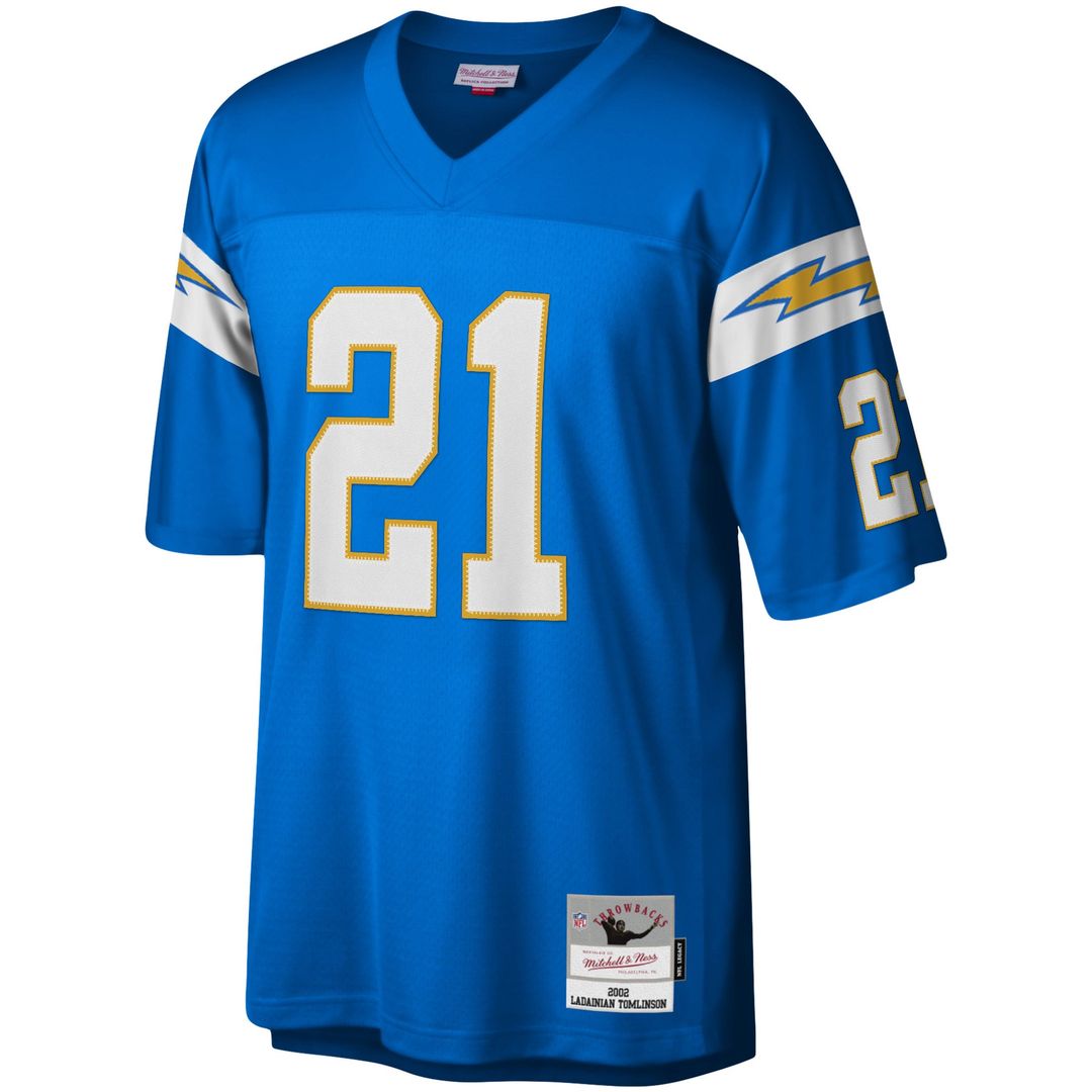 Los Angeles Chargers LaDainian Tomlinson Mitchell & Ness Powder Blue Legacy Replica Jersey product image 2, provided for