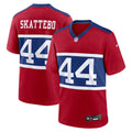 New York Giants Cam Skattebo Nike Red Alternate Century Red Game Jersey product image 1, provided for visual reference and