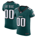 Philadelphia Eagles Nike Midnight Green Vapor F.U.S.E. Elite Custom Jersey product image 1, provided for visual reference