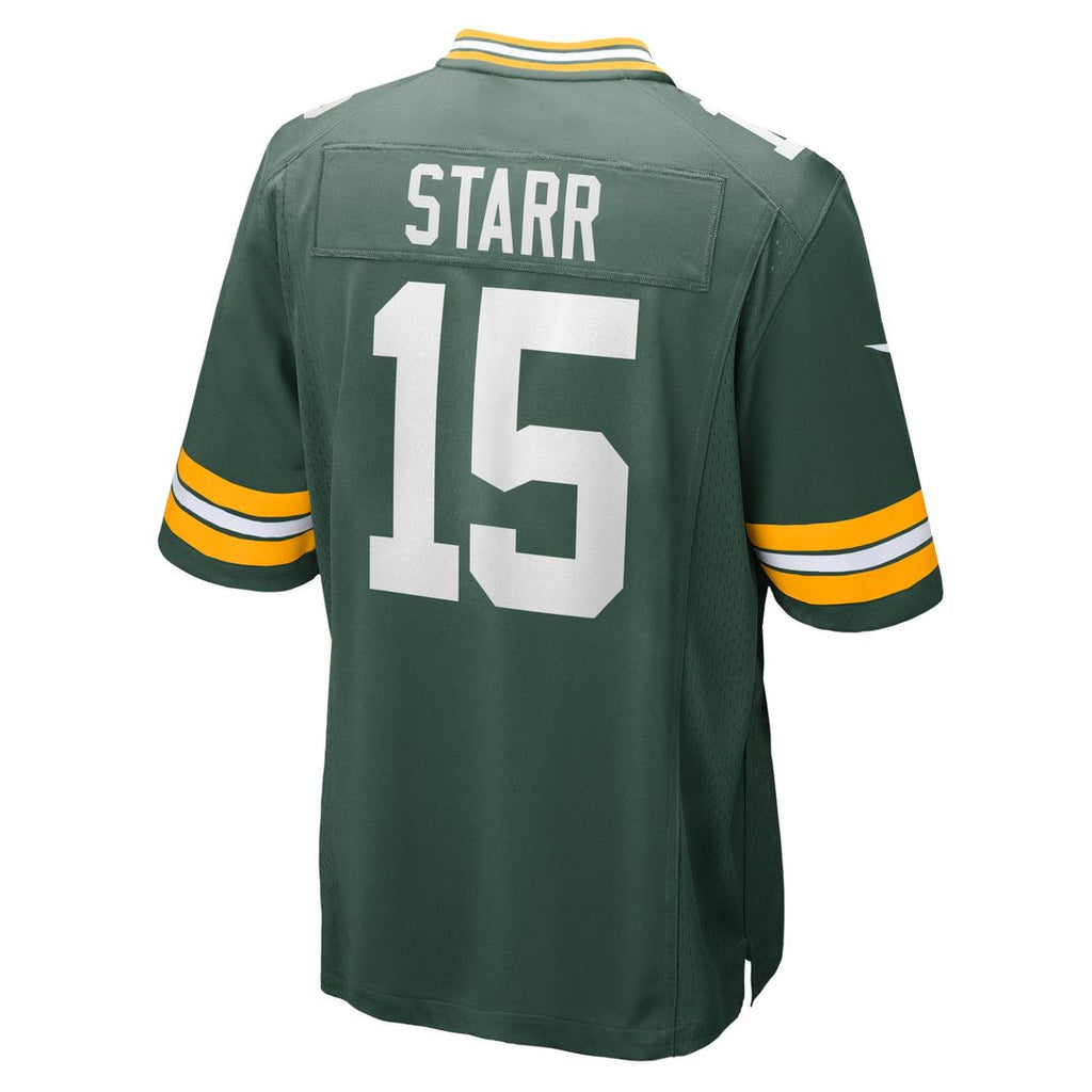 Green Bay Packers Bart Starr Nike Green Retired Player Game Jersey product image 3, provided for visual reference and