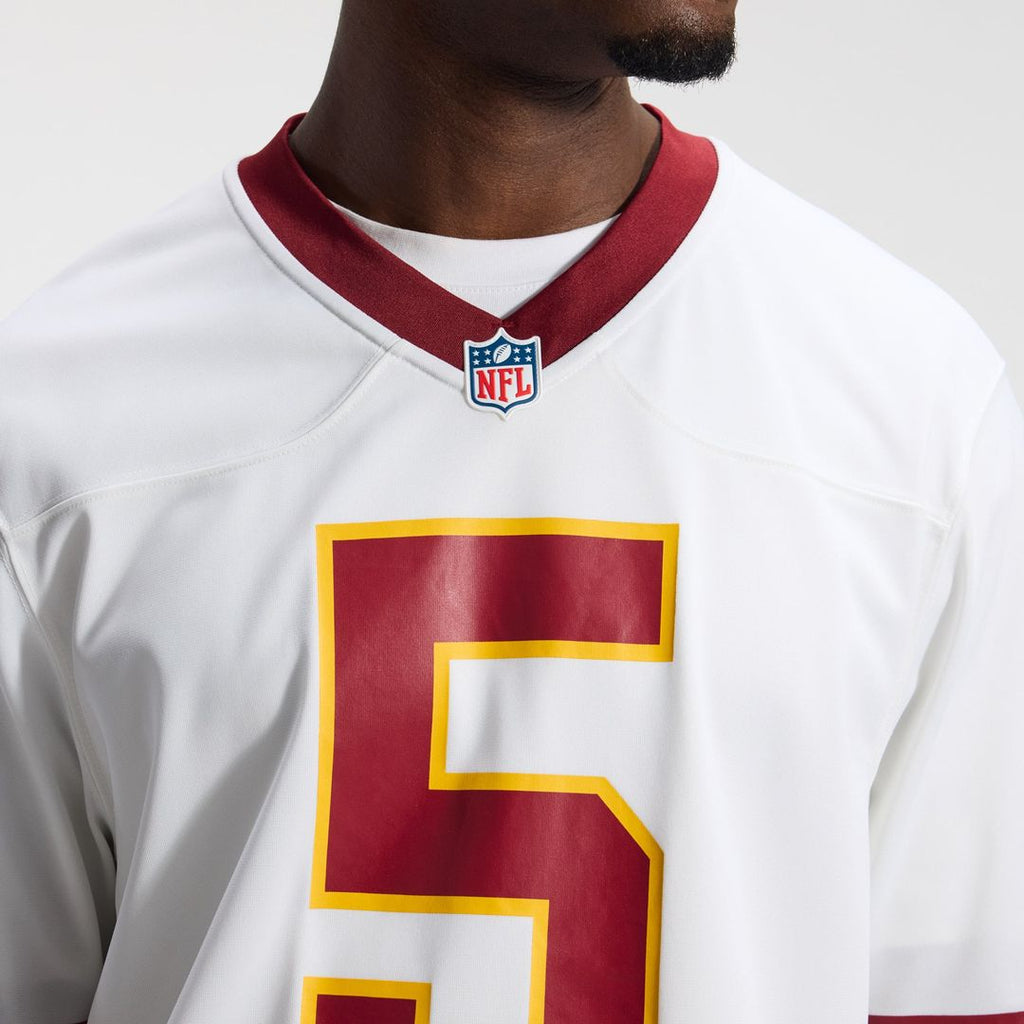 Hail Raiser Washington Commanders Jayden Daniels Nike Black Alternate Game Jersey product image 49, provided for visual