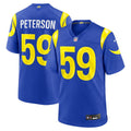Los Angeles Rams Darryl Peterson Nike Royal Game Jersey product image 1, provided for visual reference and product detail