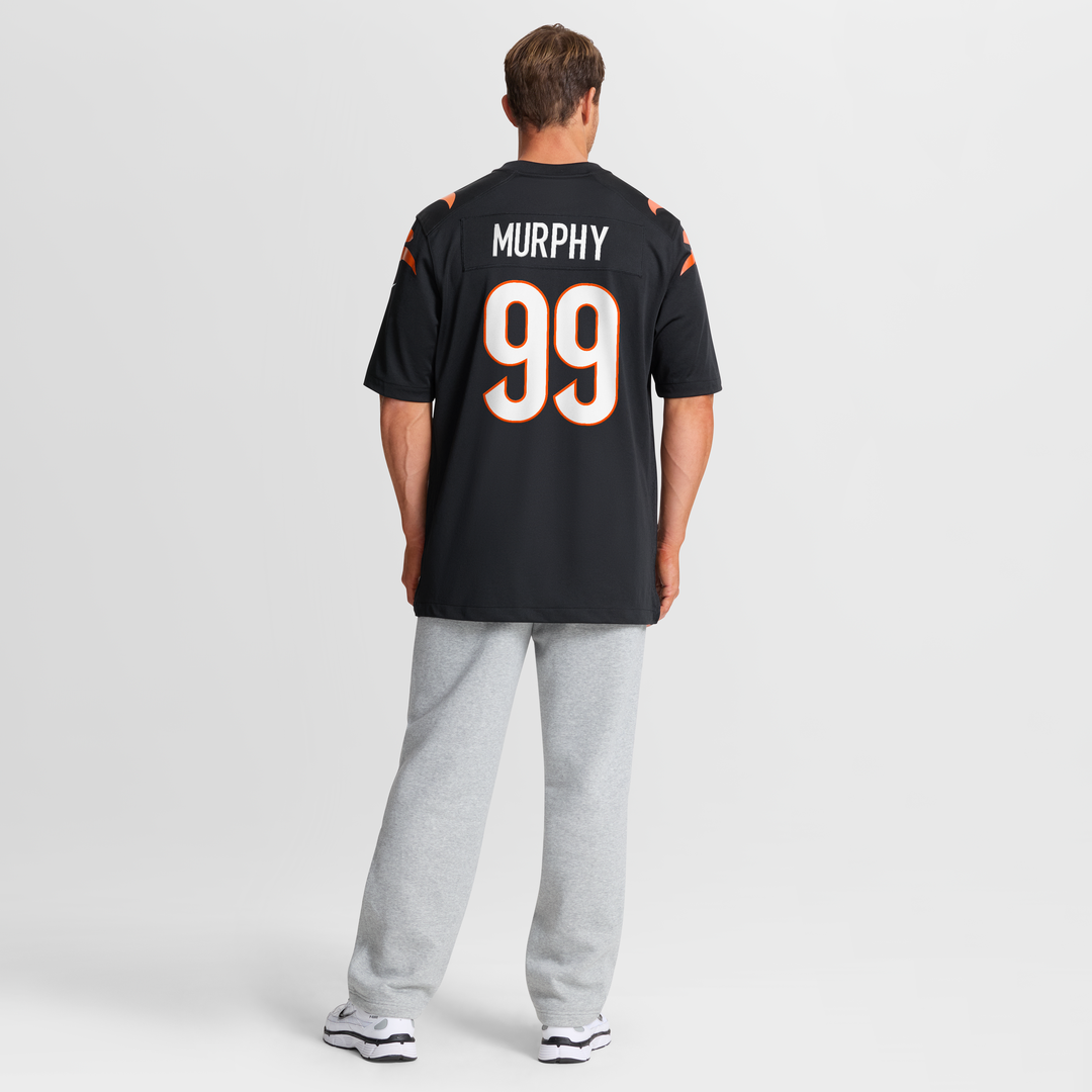 Cincinnati Bengals Myles Murphy Nike Black Game Jersey product image 8, provided for visual reference and product detail