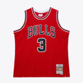 Chicago Bulls Mitchell & Ness Dark Jersey Dwyane Wade 2016 product image 1, provided for visual reference and product detail