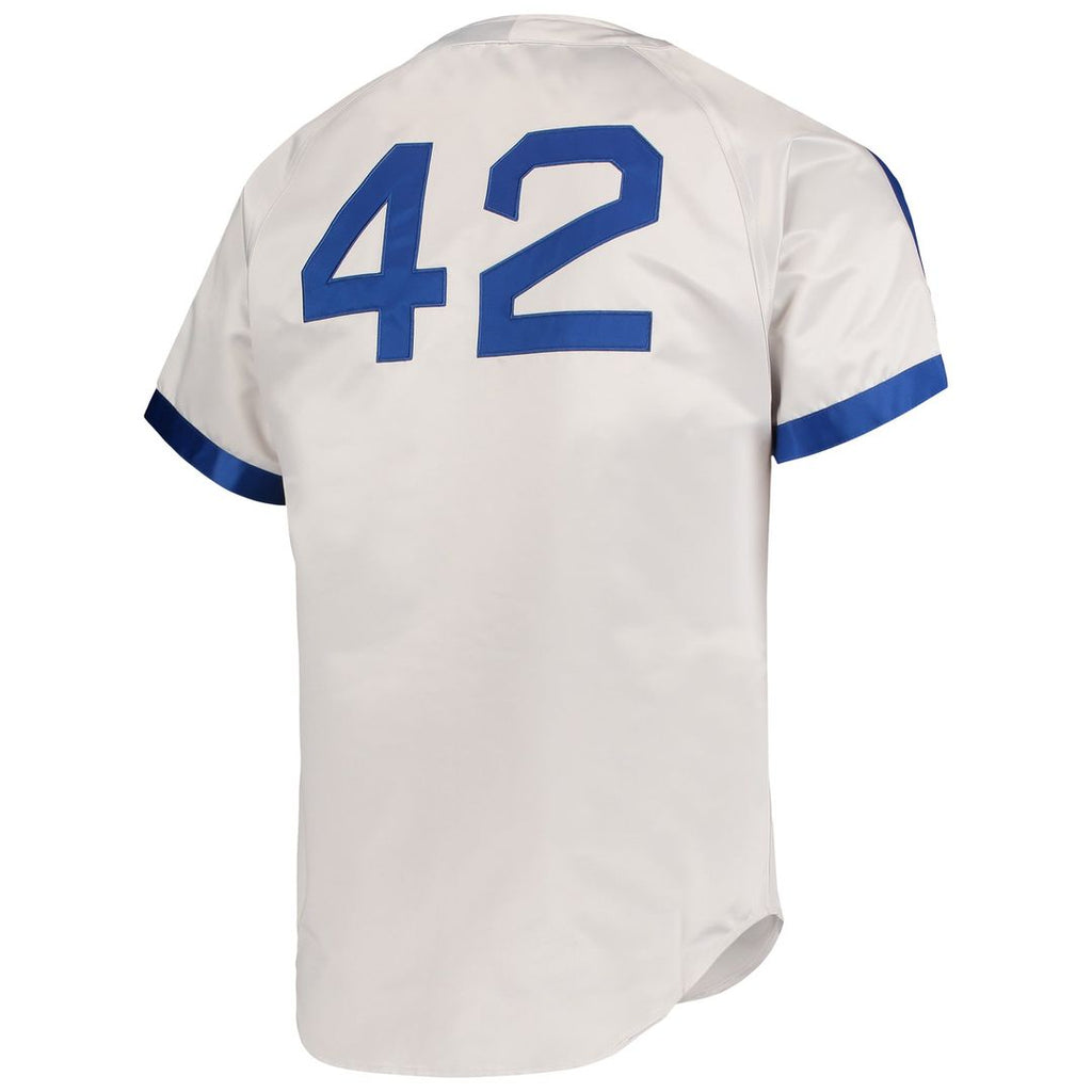 Brooklyn Dodgers Jackie Robinson Mitchell & Ness Gray Cooperstown Collection Authentic Jersey product image 3, provided for