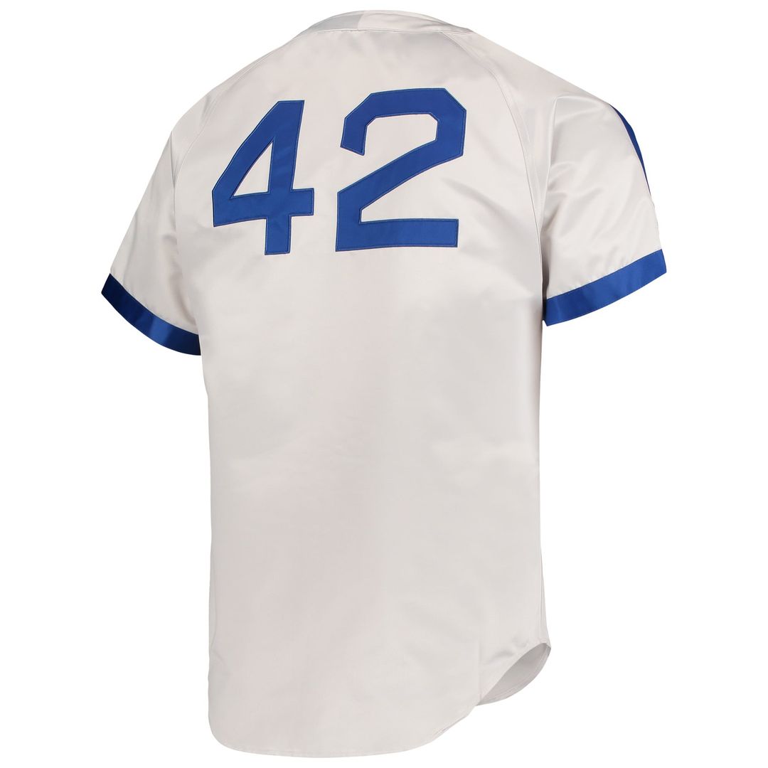 Brooklyn Dodgers Jackie Robinson Mitchell & Ness Gray Cooperstown Collection Authentic Jersey product image 3, provided for