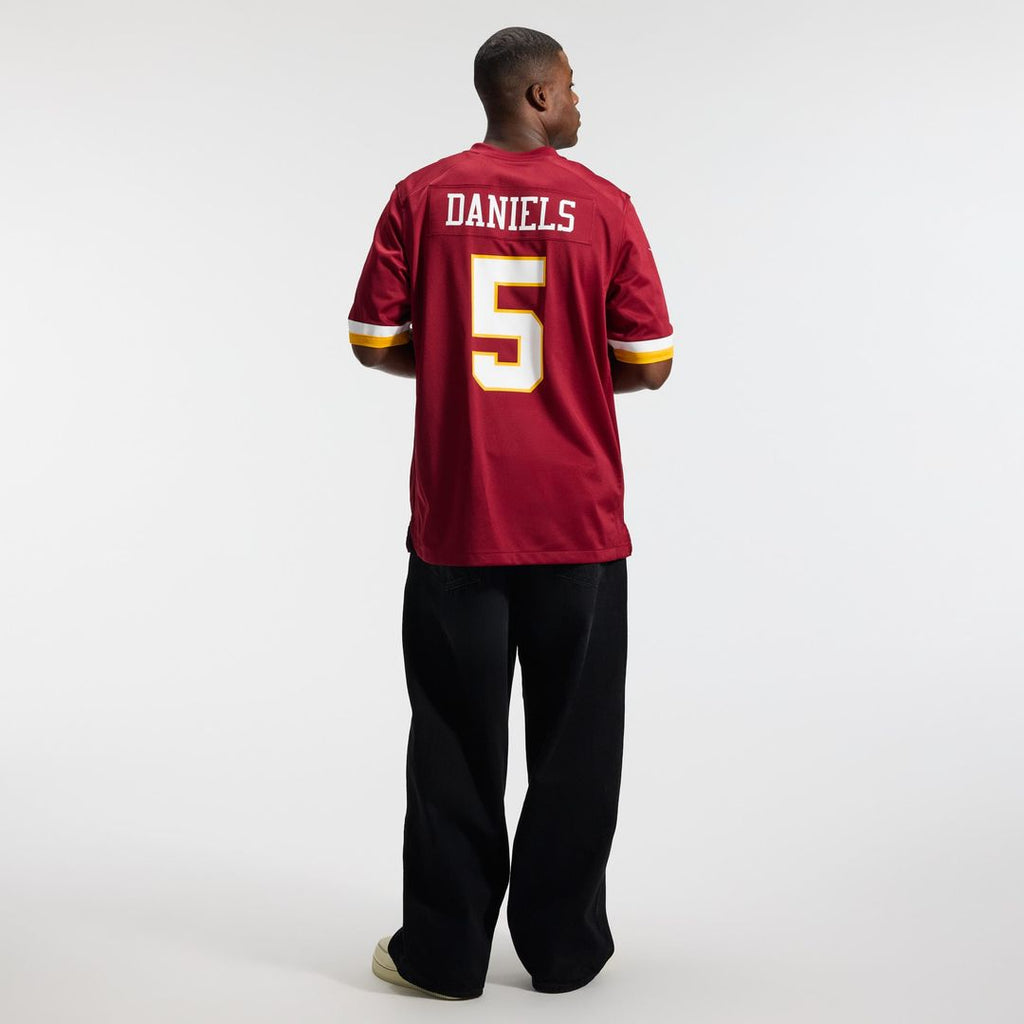 Washington Commanders Jayden Daniels Nike Burgundy Game Jersey product image 5, provided for visual reference and product