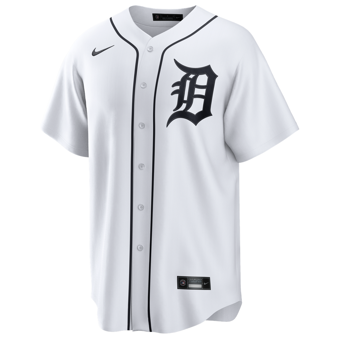 Detroit Tigers Spencer Torkelson Nike White Home Replica Jersey product image 2, provided for visual reference and product
